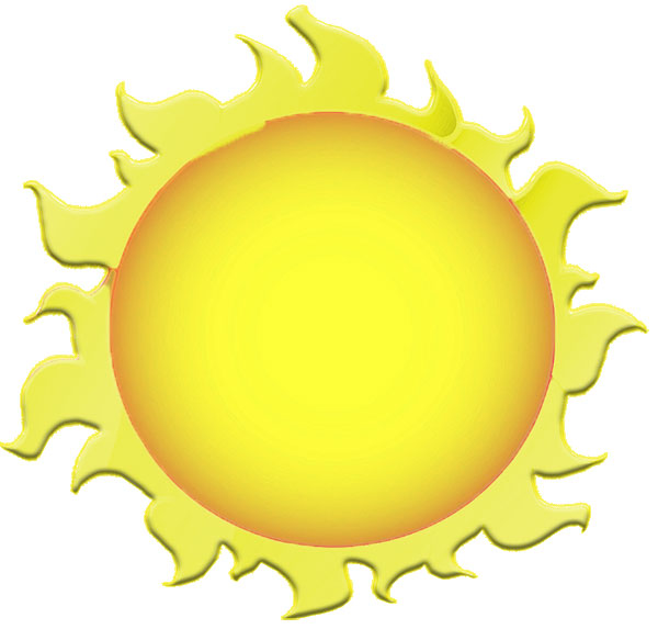 stylized sun