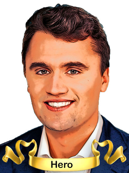 Charlie Kirk, Hero