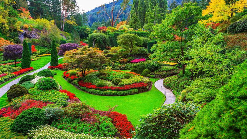 Public Garden Vancouver Canada