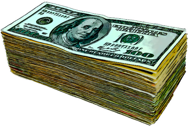 Stack of Hundreds