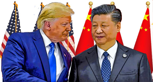 President Trump and Xi Jinping