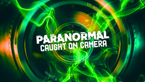 paranormal caught on camera green logo
