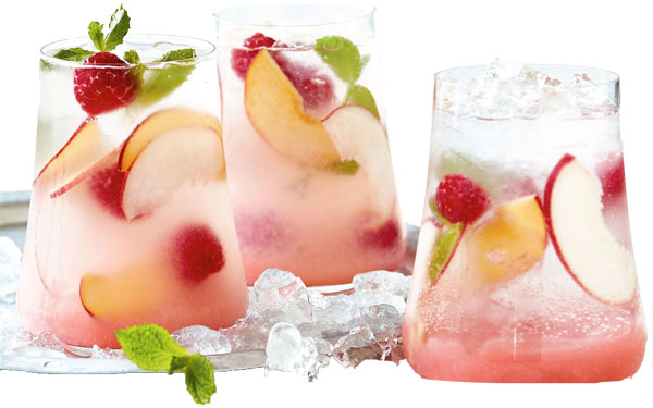 peach fizz refreshments