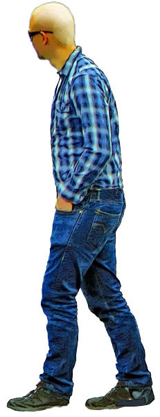 walking man