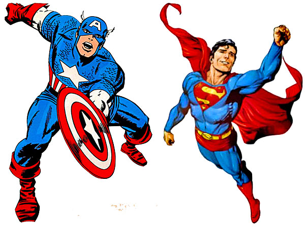Captain America and Superman