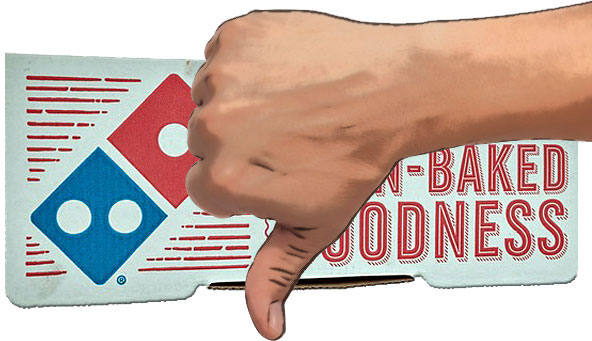 Dominos Wing Box