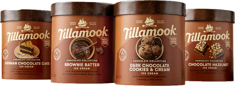 Tillamook Chocolate ice cream