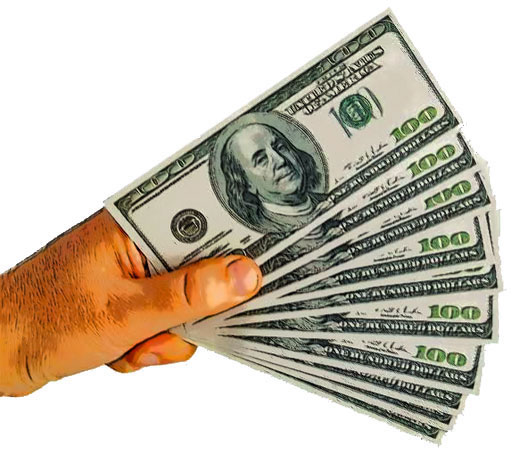 100 dollar bills
