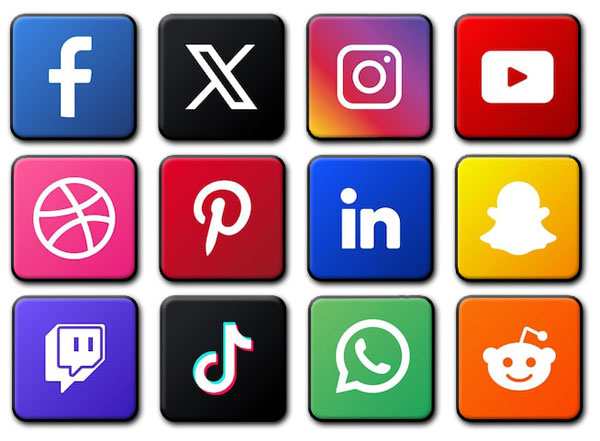 social media iconage